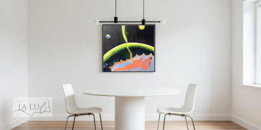 Pintura al Oleo Sobre Lienzo hecho a mano Inspirado en La Energía Sexual