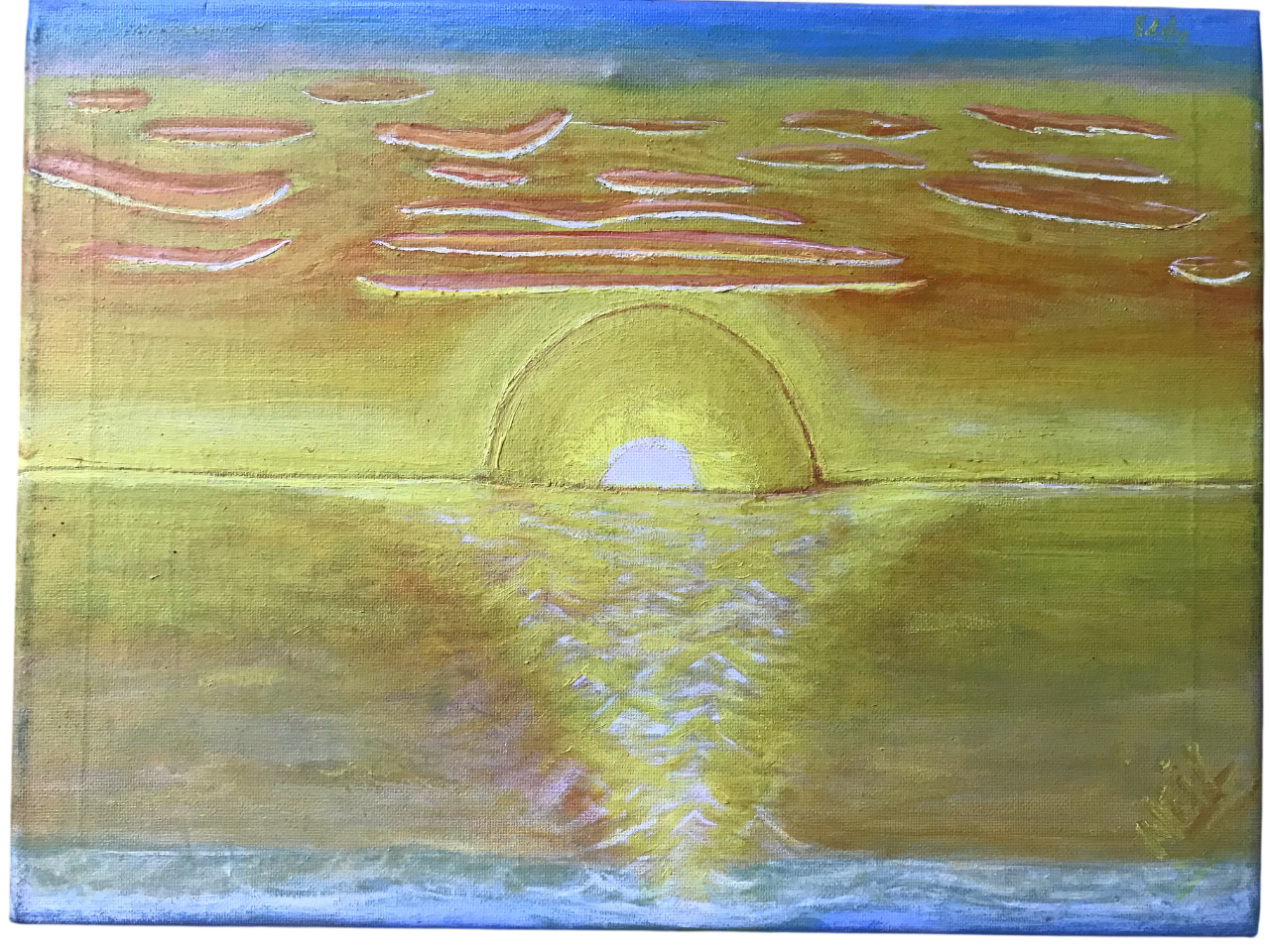 Pintura Oleo Sobre Lienzo.
