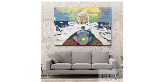 Pintura al Oleo sobre lienzo - “Yo soy” – Obra original única