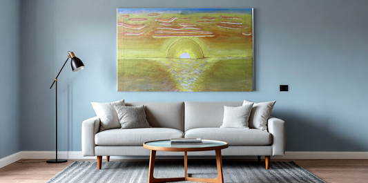 Pintura Oleo Sobre Lienzo.